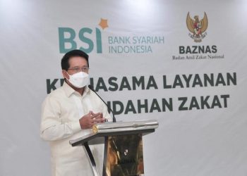 Sinergi Kelola Zakat BAZNAS dan BSI Potensi Capai Rp300 Triliun