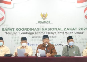 Rakornas Dorong Penguatan BAZNAS Sebagai Pengelola Zakat Nasional