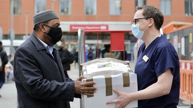 Masjid London Sediakan Makanan Berbuka untuk Pekerja Medis
