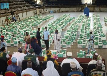 KSrelief Luncurkan Proyek Keranjang Makanan Ramadan di Benin