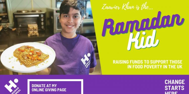 Bocah Muslim Inggris Memasak untuk Orang Miskin Selama Ramadan