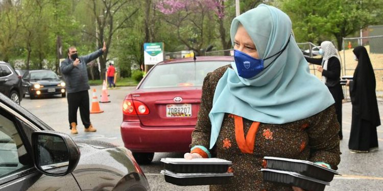 Buka Puasa Muslim Baltimore Digelar Drive-Thru