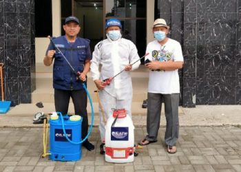 Sambut Ramadan, LAZ Al Azhar Galakkan Aksi Sterilisasi Masjid