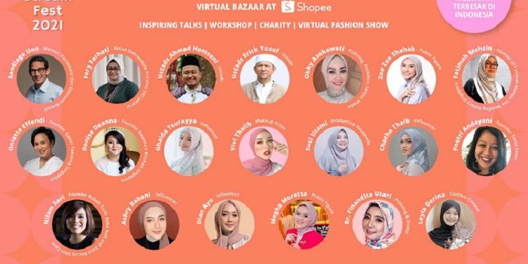 Muslimah Creative Stream Fest 2021 "Berdaya dan Berkarya dari Rumah"