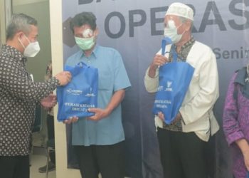 Askrindo dan BAZNAS Gelar Operasi Katarak Gratis Warga Tidak Mampu di Jabodetabek
