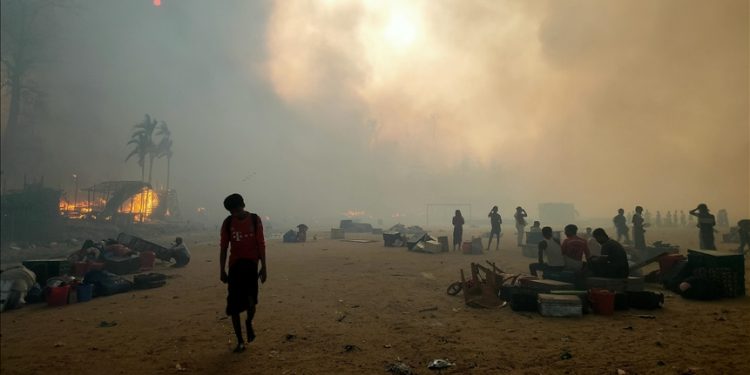 Kebakaran Terjadi Lagi di Kamp Rohingya di Bangladesh
