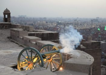 Mesir Tembakkan Lagi Meriam Ramadan