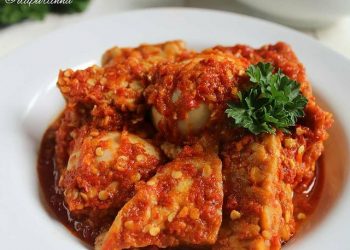 Menu Sahur: Tahu Tempe Telur Bumbu Bali