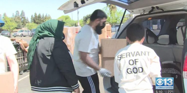 Badan Amal Sacramento Berikan Bantuan Ramadan