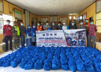 ARM HA-IPB Bantu Warga Terdampak Banjir di Tonda, Bima