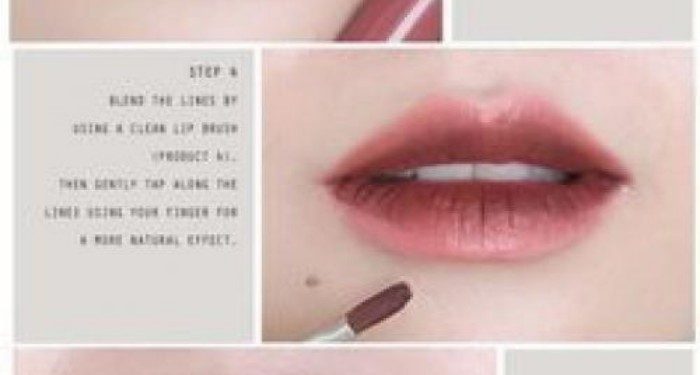 Tiga Tahap Membuat Model Lipstik Ombre