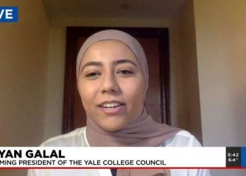 Bayan Galal Terpilih Jadi Presiden Mahasiswa Universitas Yale