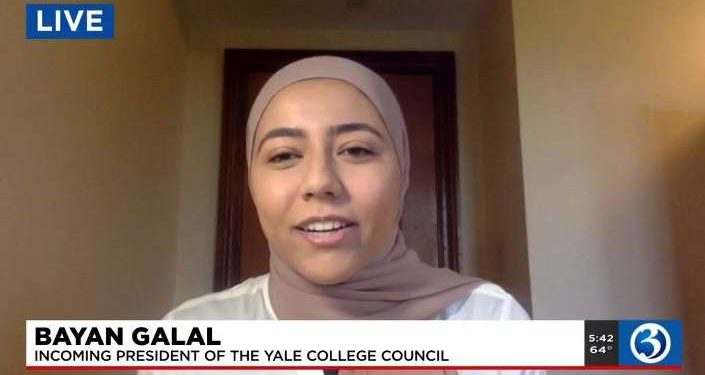 Bayan Galal Terpilih Jadi Presiden Mahasiswa Universitas Yale