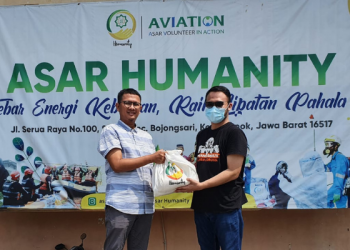 ASAR Humanity Bagikan Paket Lebaran untuk Jurnalis