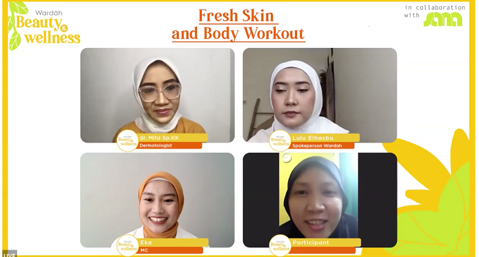 Wardah Beauty & Wellness Hadirkan Pengalaman Zumba di Rumah untuk Kulit dan Tubuh yang Sehat