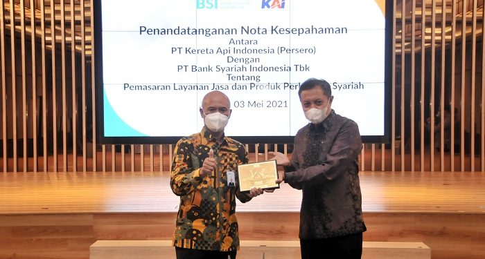 BSI Gandeng PT KAI dan Anak Usaha Jasa Marga