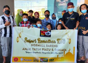 RTO Ngemall Bareng Anak Yatim-Piatu dan Dhuafa