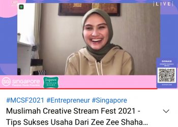 Muslimah Creative Stream Fest 2021, Ini Cerita Travelling Zee Zee Shahab