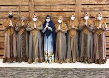 Inspirasi Koleksi Cleo Set Kirana Khimar by Nanda