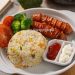 Ide Sahur Nikmat: Nasi Goreng dan Sosis Barbeque