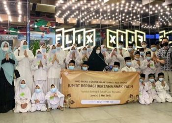 BSF 2021 Gelar Jumat Berbagi Bersama Anak Yatim