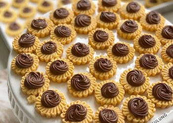 Kreasi Kue Lebaran, Nutella Cookies Tart