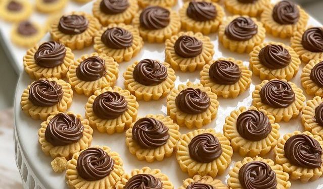 Kreasi Kue Lebaran, Nutella Cookies Tart