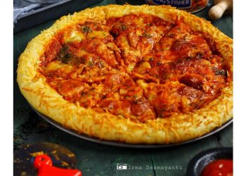Cheesy Tuna Pizza, Ide Camilan Kumpul Keluarga