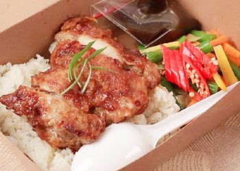 Resep Praktis Nasi Bawang Jeruk Chicken Teriyaki