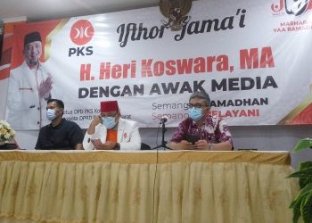 Heri Koswara Undang Awak Media Buka Bersama