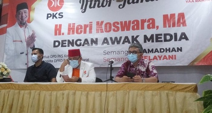Heri Koswara Undang Awak Media Buka Bersama