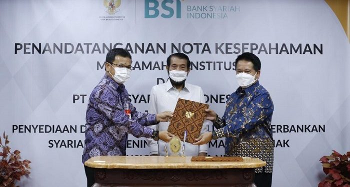 Perkuat Kerja sama, BSI Sediakan Layanan Perbankan Bagi Mahkamah Konstitusi