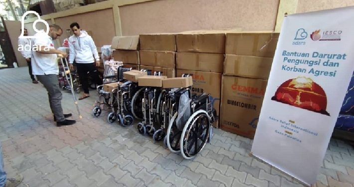 Adara salurkan bantuan untuk 1.514 keluarga Palestina