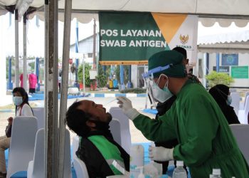 BAZNAS Buka Pos Layanan Swab Antigen Pemudik