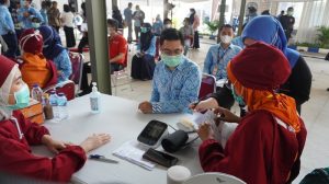 Transjakarta Tuntaskan Rangkaian Vaksin Covid-19