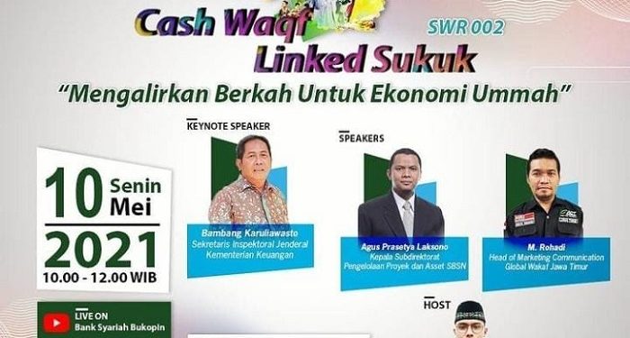 Cash Waqf Linked Sukuk CWLS SWR002, Mengalirkan Berkah untuk Ekonomi Ummah