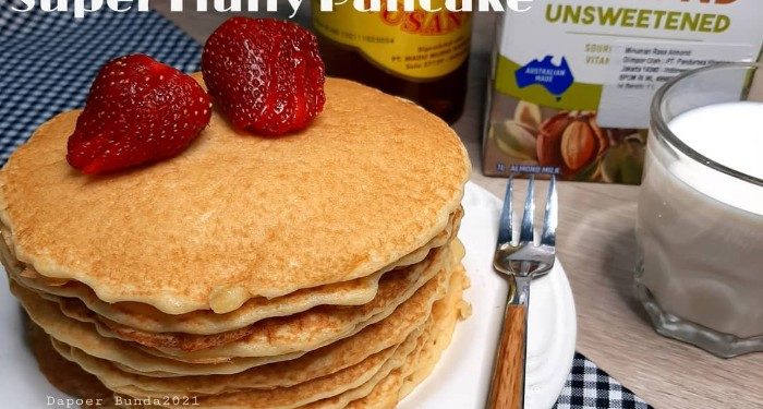 Resep Super Fluffy Pancake, Ide Sarapan Pagi Praktis