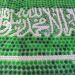 Seniman Lebanon Kreasikan Botol Plastik untuk Membuat Bendera Saudi