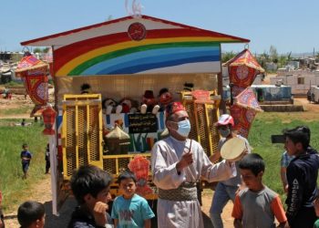 Teater Boneka Keliling Hibur Anak-Anak Lebanon Semasa Ramadan