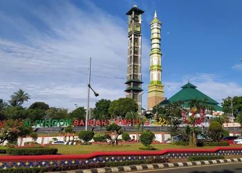 Menara Masjid Al-Furqon jadi Ikon Baru Kota Bandarlampung