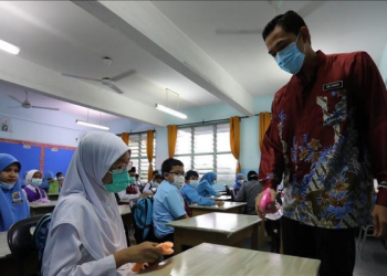 Ratusan Sekolah di Jakarta Mulai Belajar Tatap Muka