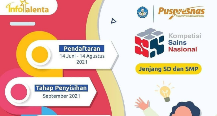 Pendaftaran Kompetisi Sains Nasional untuk SD dan SMP Telah Dibuka