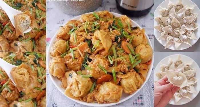 Yuk Bikin Pangsit Goreng Viral Enak dan Recommended Dicoba