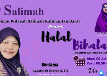 Halal Bihalal Virtual Salimah Kalbar
