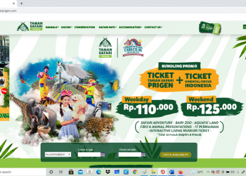 Diskon Tiket Masuk Taman Safari Prigren, Bisa Pesan Melalui WhatsApp