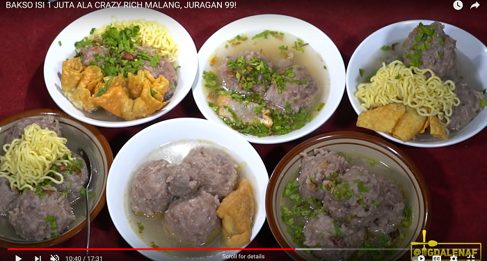 Viral, Beli Bakso di Malang Berisi Uang Tunai Hingga 1 Juta