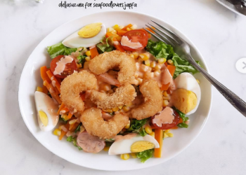 Sarapan Pagi Sehat dengan Shrimp Salad