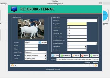 Peternak Mustahik BAZNAS, Terapkan Pengelolaan Data Recording Ternak Terpadu