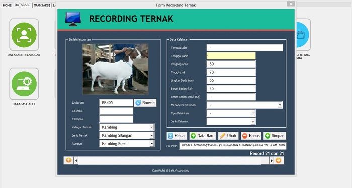 Peternak Mustahik BAZNAS, Terapkan Pengelolaan Data Recording Ternak Terpadu