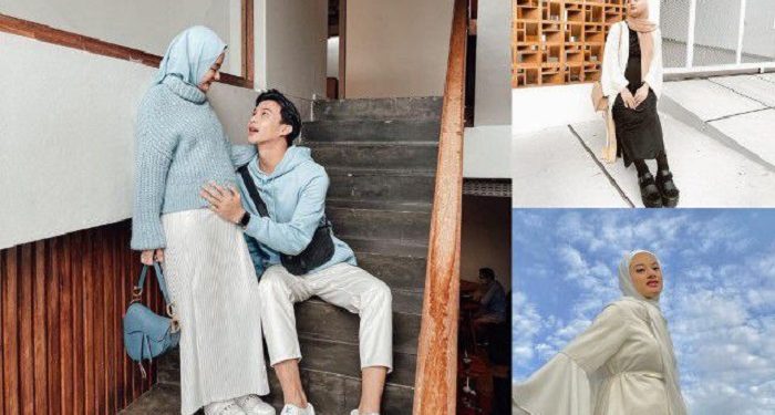 Ide Mix & Match Outfit Bumil ala Dinda Hauw